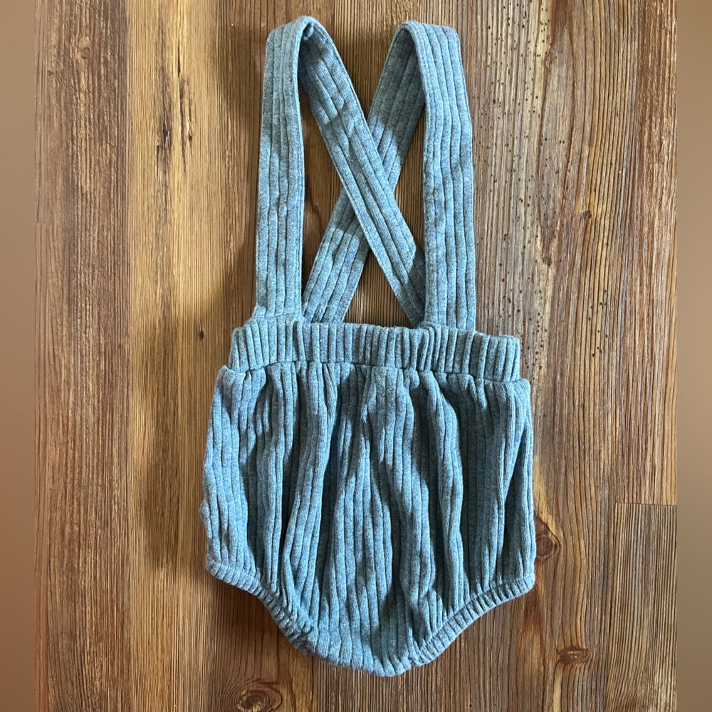 Kate Quinn Organic Cotton ribbed overalls